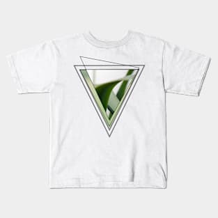 Green V #photography #minimal #design #kirovair #buyart Kids T-Shirt